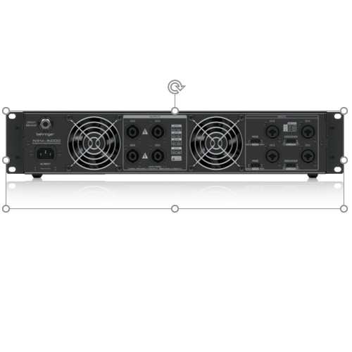  Power Amplifier Behringer NX4 6000 